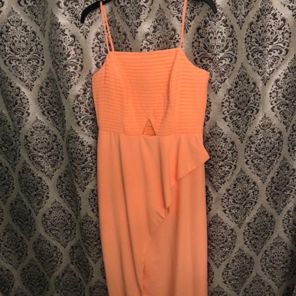 Peach Dress